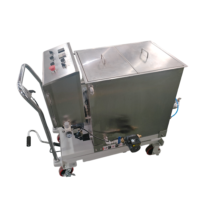 Máquina de pulverización móvil de chocolate