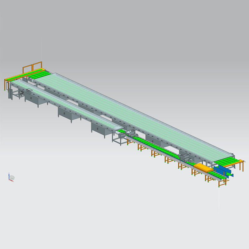 Línea de producción modular totalmente automática de chocolate